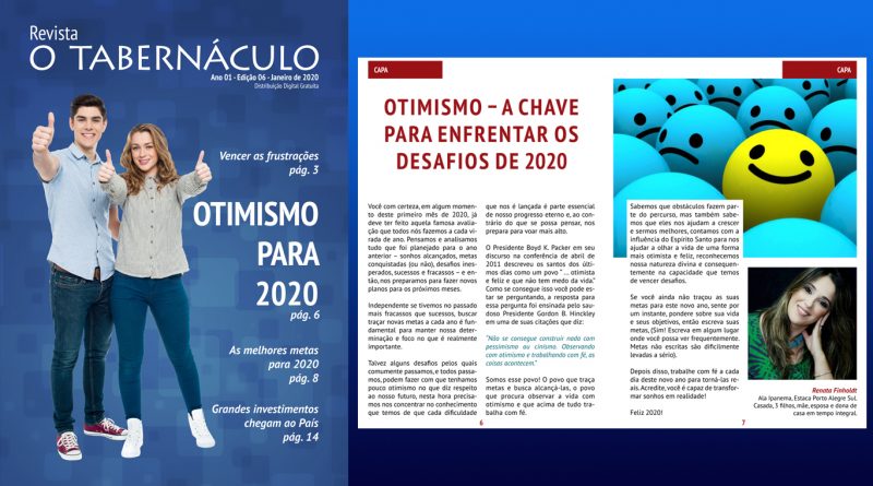 Revista o Tabernáculo Ano 01 – Edição 06 – Janeiro de 2020