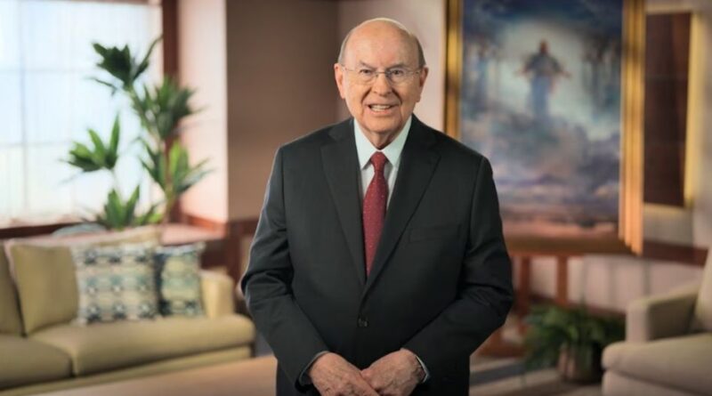 Élder Cook vai falar no devocional mundial para jovens adultos em novembro